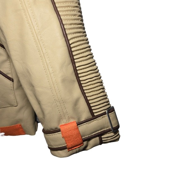 Disney Star Wars XWing Squadron Resistance Finn Pilot Faux Leather Coat 7/8 - Picture 6 of 10